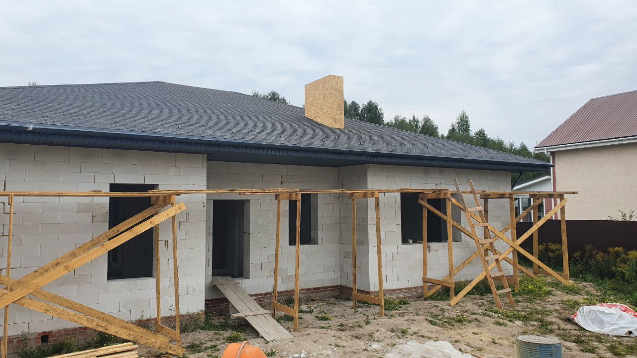 Дом из газосиликатного блока 175 м2
